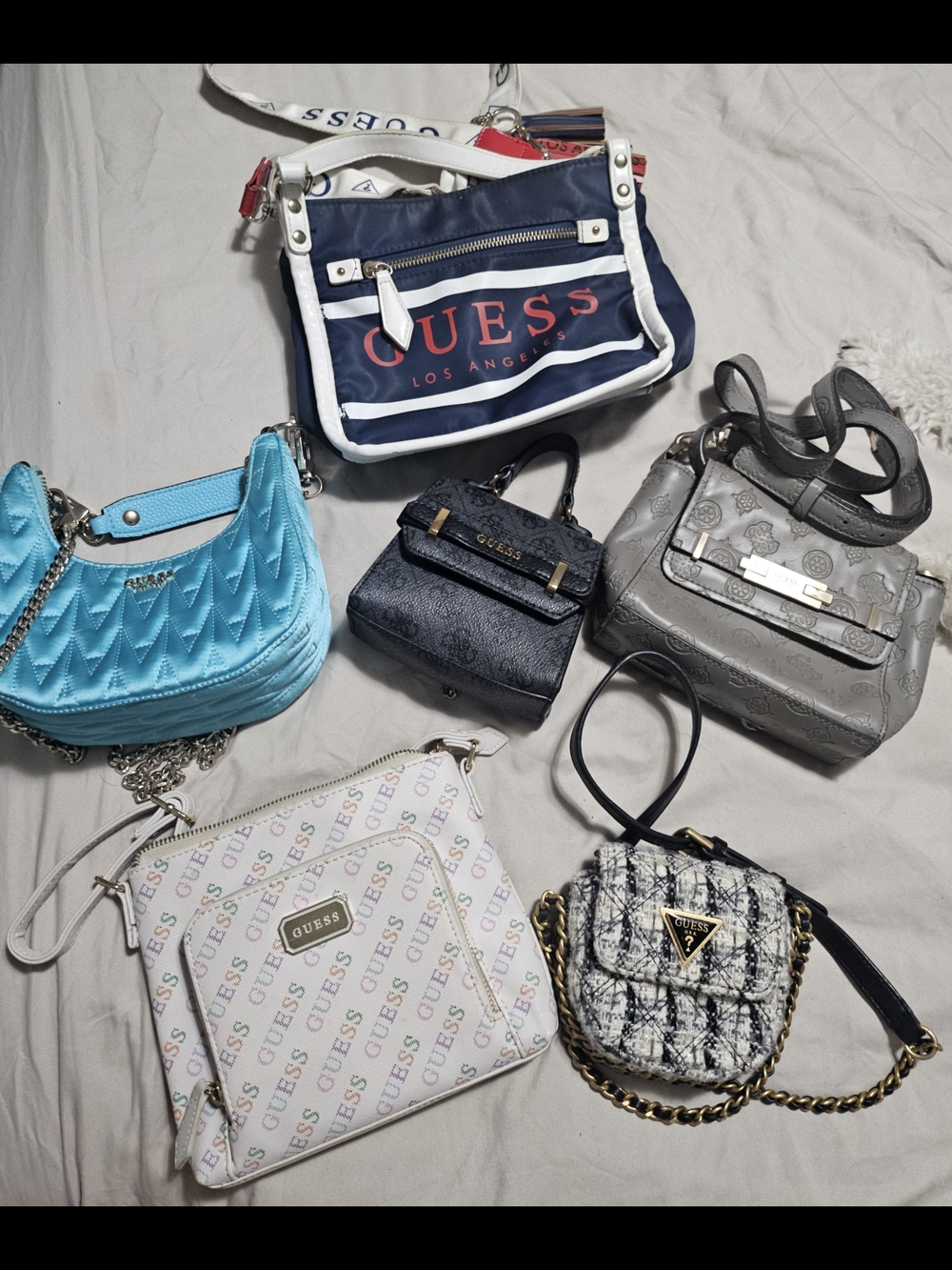 GUESS bags Collection - 6 mini shoulder/crossbody bags